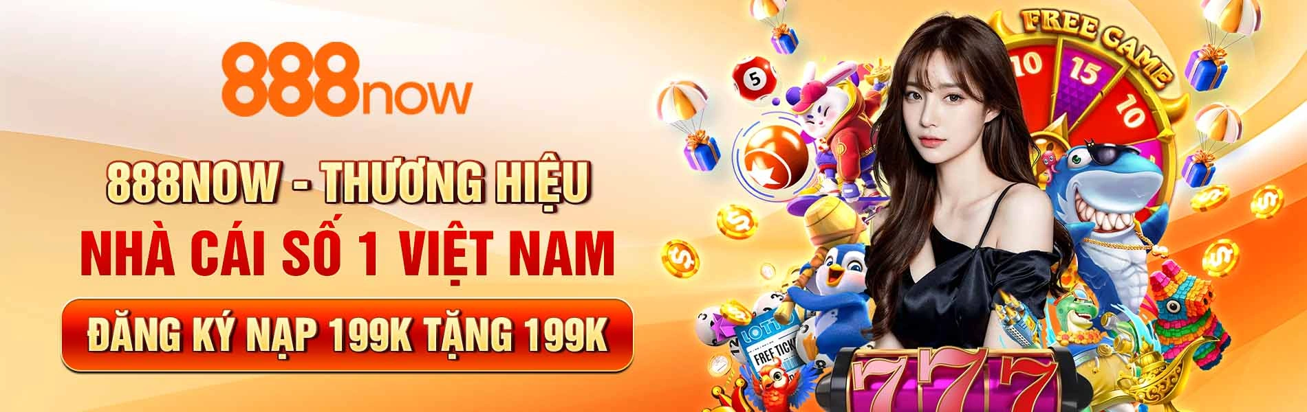 Banner ứng dụng, hỗ trợ và nhắc nhở trách nhiệm của 888Now